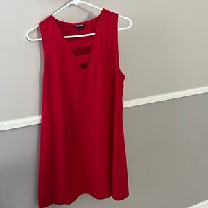 Red Tilden dress in size M